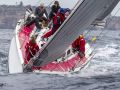 SHR2021 Lisa Callaghan s S38 Mondo upwind in heavy seas credit Andrea Francolini