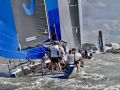Law Connect chasing the pack downwind on Sydney Harbour credit Tilly McKnight