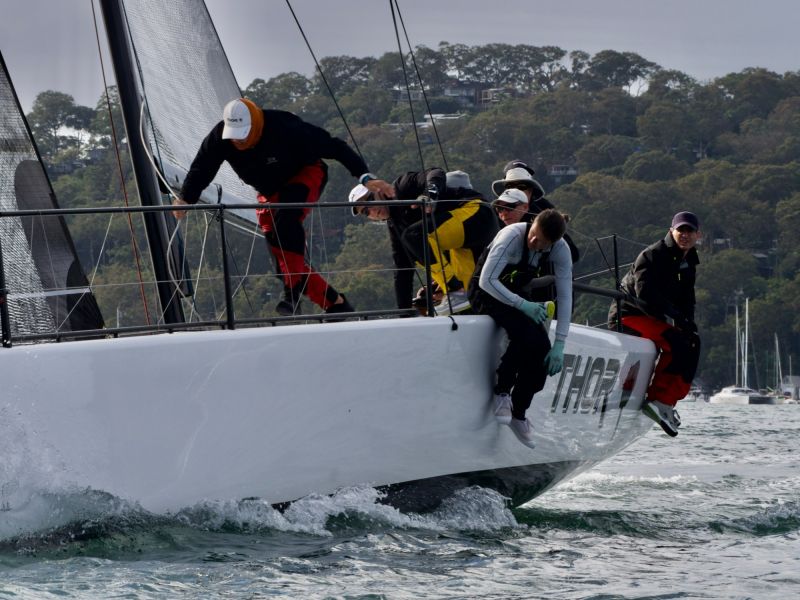 Thor skippered by Ian Box 4th overall credit Tilly McKnight