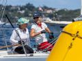 1W Janette Syme and a crew member on Kaotic   Andrea Francolini  MHYC pic
