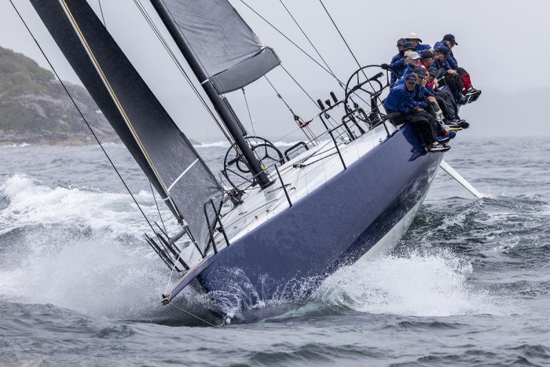 Virago showing a bit of keel   Andrea Francolini  SSORC pic