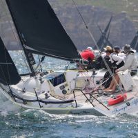 Defending champion Foreign Affair finished third overall in Division 2   David Staley  MHYC pic